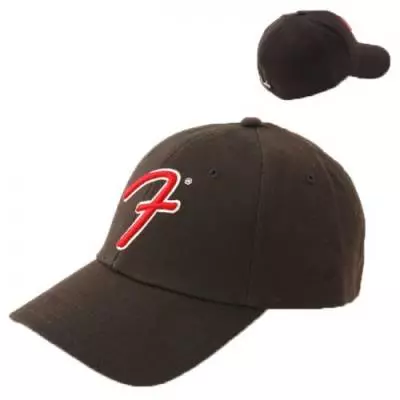 Big \'F\' Logo Stretch Cap - Small/Medium